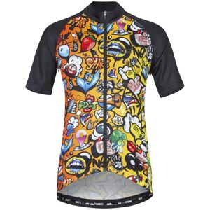 Hot Stuff Bike Jr. - maglia ciclismo - bambini Black/Orange/Yellow 116