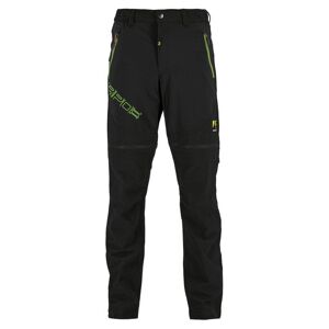 Karpos Santa Croce - pantalone zip-off - uomo Black/Green 50