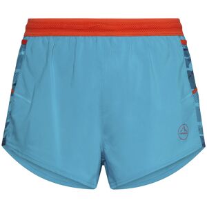 La Sportiva Auster M - pantaloni trail running - uomo Light Blue/Red XL