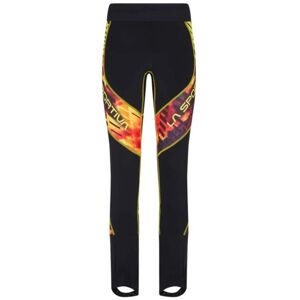 La Sportiva Stratos Racing Pant II - pantaloni gara sci - uomo Black/Yellow/Orange XL