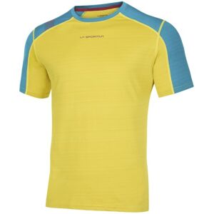 La Sportiva Sunfire M - maglia trail running - uomo Yellow/Light Blue M