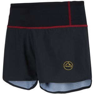 La Sportiva Tempo M - pantaloni trail running - uomo Black/Red S