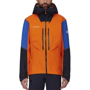 Mammut Nordwand Adv. HS Hooded M - giacca hardshell - uomo Orange/Blue XL