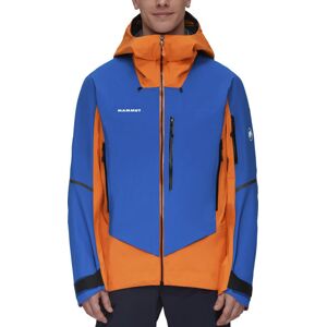 Mammut Nordwand Pro HS Hooded - giacca hardshell - uomo Light Blue/Orange L