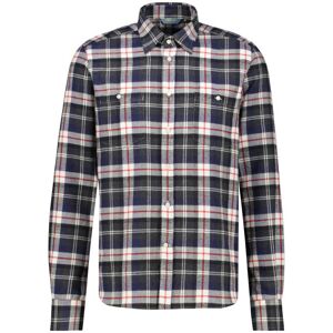 Meru Waimate Flannel L/S M - camicia maniche lunghe - uomo Black/Blue/Red/White L