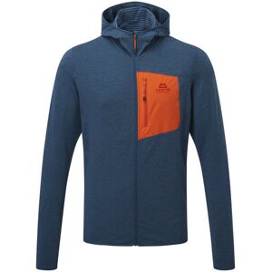 Mountain Equipment Lumiko Hooded - felpa in pile - uomo Blue/Orange XL