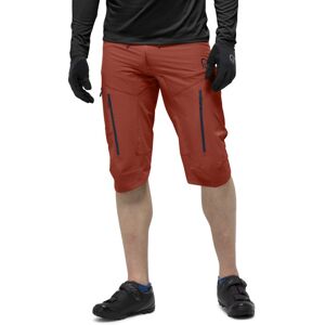 Norrona Fjørå Flex1 - pantalone corto MTB - uomo Red/Blue XL