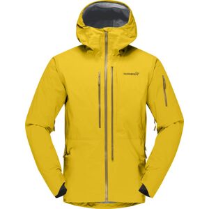 Norrona Lofoten Gore-Tex Pro - giacca in GORE-TEX - uomo Yellow/Grey XL