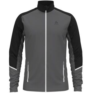 Odlo Midlayer Allalin - felpa in pile - uomo Dark Grey/Black S