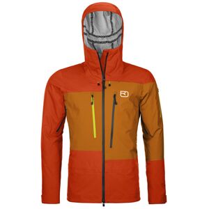 Ortovox 3L Deep Shell - giacca hardshell - uomo Red/Orange XL