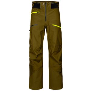 Ortovox 3L Deep Shell - pantaloni scialpinismo - uomo Green M