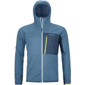 Ortovox Swisswool Piz Duan - giacca alpinismo - uomo Light Blue M