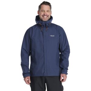 Rab Downpour Eco - giacca trekking - uomo Blue M