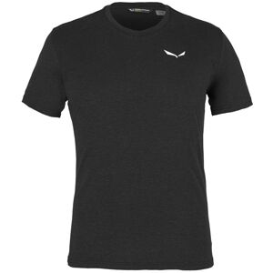 Salewa Alpine Hemp M Logo - T-shirt arrampicata - uomo Black/White 52