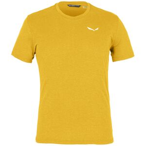 Salewa Alpine Hemp M Logo - T-shirt arrampicata - uomo Yellow/White 50