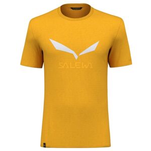 Salewa Solidlogo Dri-Release - T-shirt trekking - uomo Yellow/White 48