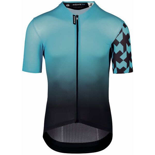 assos equipe rs summer pro - maglia ciclismo - uomo light blue m