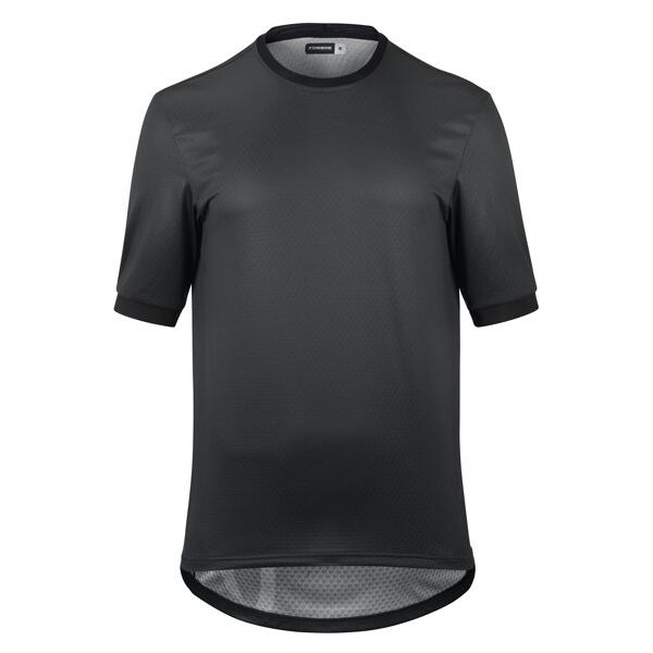 assos trail t3 - maglia ciclismo - uomo dark grey xl