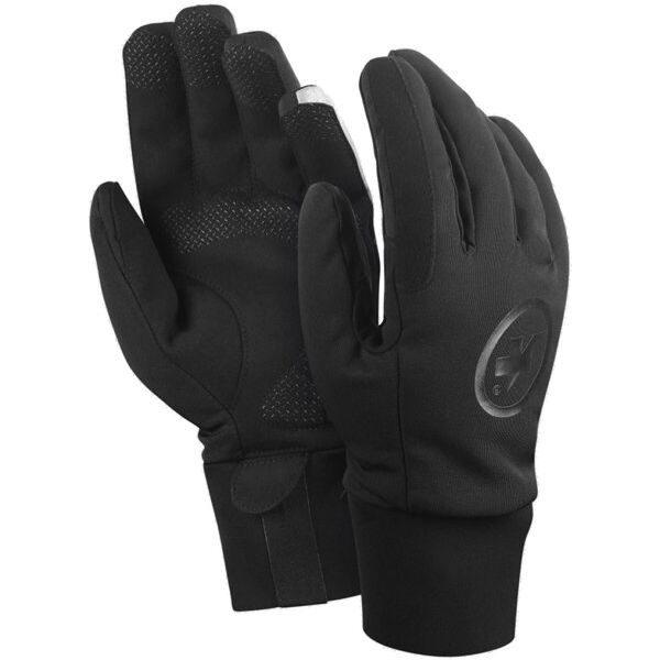 assos ultraz winter - guanti ciclismo black m (20 - 22 cm)