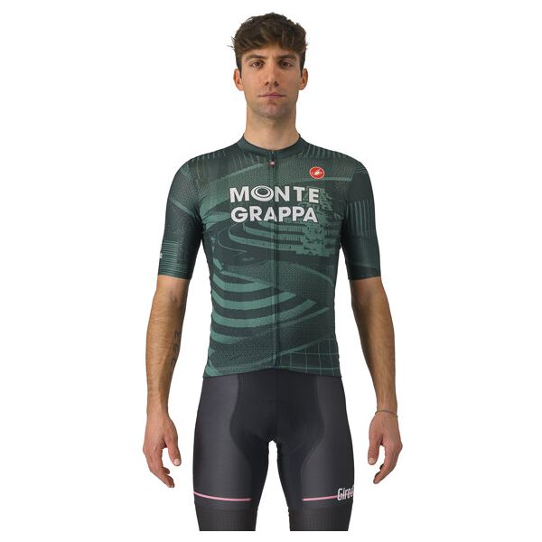 castelli giro107 montegrappa - maglia ciclismo - uomo green 2xl