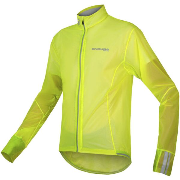 endura fs260-pro adrenaline race cape ii - giacca ciclismo - uomo yellow s