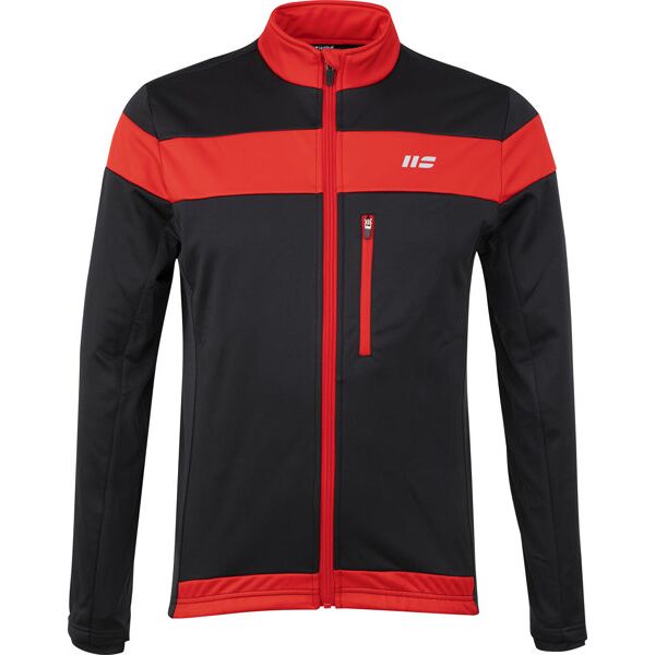 hot stuff winter - giacca ciclismo - uomo black/red s