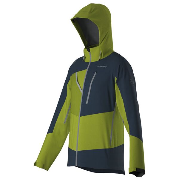 la sportiva alpine guide gore-tex - giacca alpinismo - uomo light green/blue xl