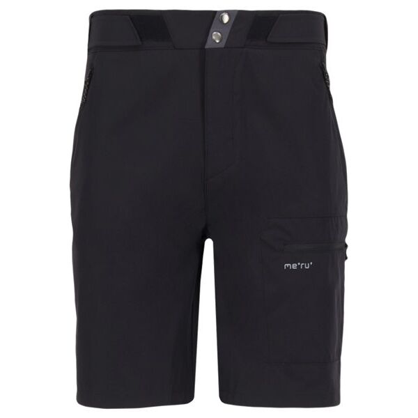 meru rosario m - pantaloni corti trekking - uomo black m