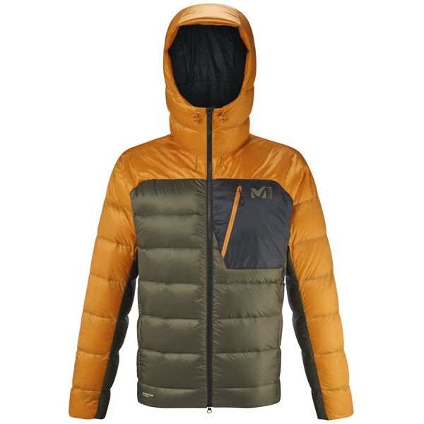 millet magma down - giacca piumino - uomo yellow/green l