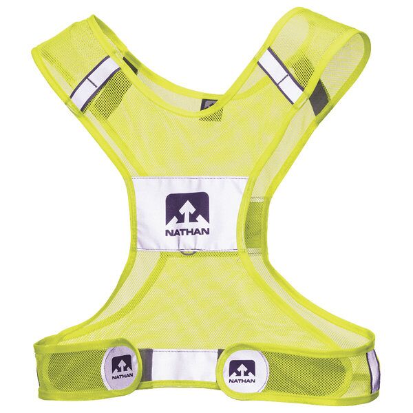 nathan streak - gilet di sicurezza running - uomo yellow s/m