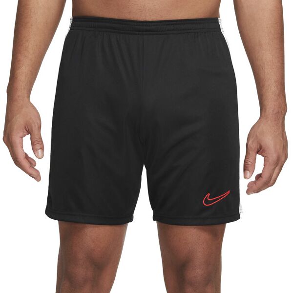 nike dri-fit academy - pantaloni calcio - uomo black/white/red s