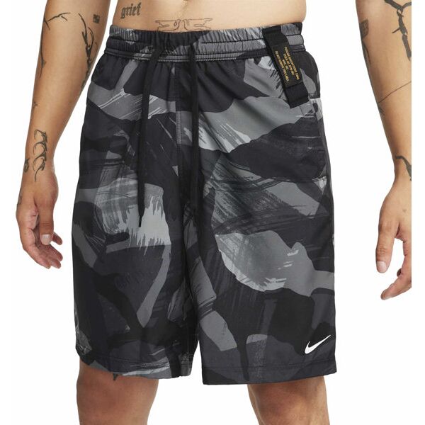 nike form camo dri fit unlined versatile m - pantaloni fitness - uomo grey s