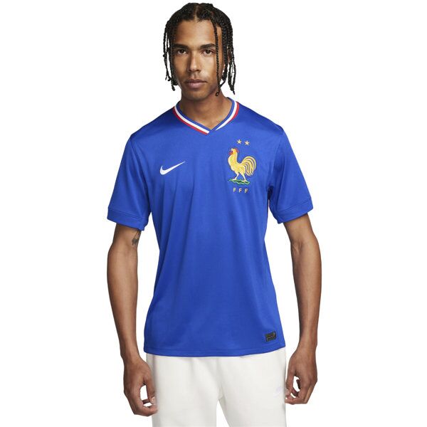 nike france 2024 home - maglia calcio - uomo blue s