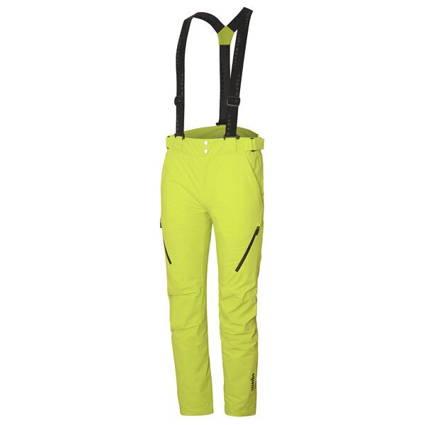 rh+ klyma - pantaloni da sci - uomo yellow 2xl
