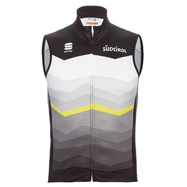 sportful sudtirol team 2.0 softshell (2019) - gilet ciclismo - uomo white xs