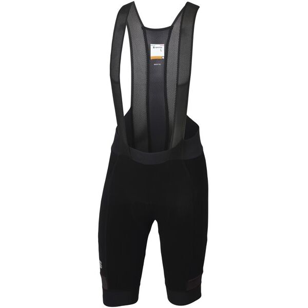 sportful supergiara - pantaloni ciclismo con bretelle - uomo black s