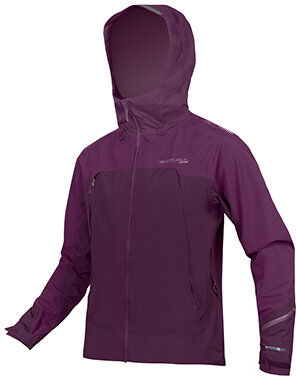 endura mt500 ii - giacca ciclismo - uomo violet s