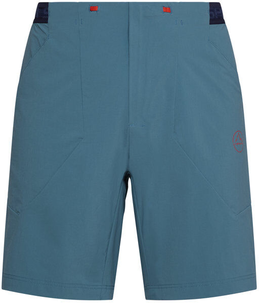 la sportiva guard short m - pantaloni corti trekking - uomo light blue/red m