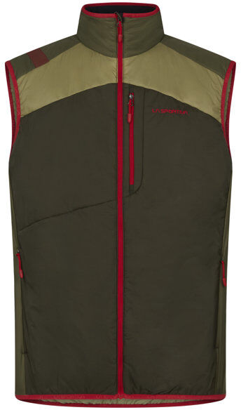 la sportiva spark primaloft - gilet primaloft - uomo brown/beige/red l