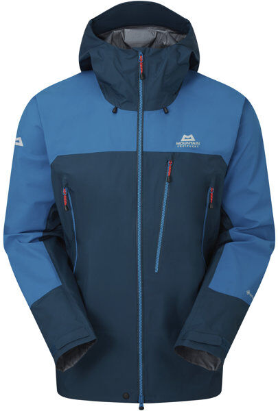 mountain equipment lhotse - giacca alpinismo - uomo dark blue/light blue s