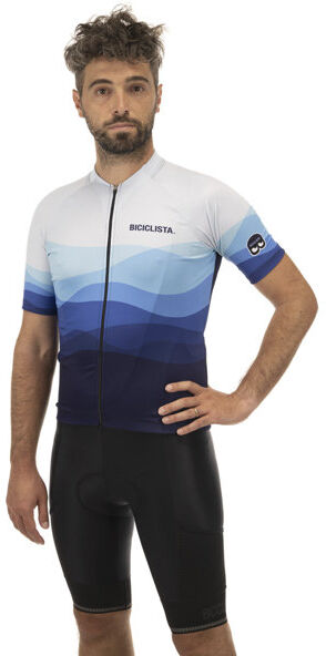 Biciclista Right On - maglia ciclismo - uomo Blue/White XL