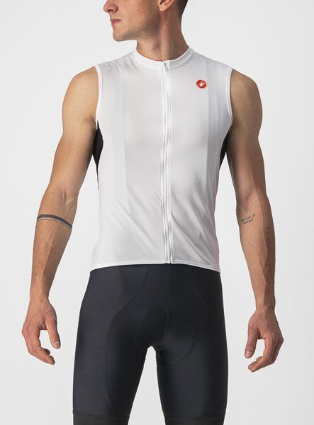 Castelli Entrata VI Sleeveless - maglietta bici - uomo White M