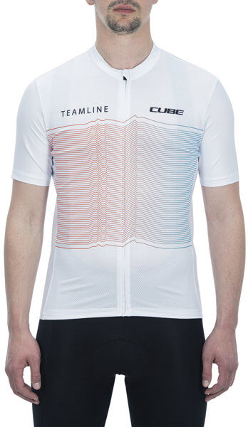 Cube Teamline CMPT S/S - maglia ciclismo - uomo White 2XL
