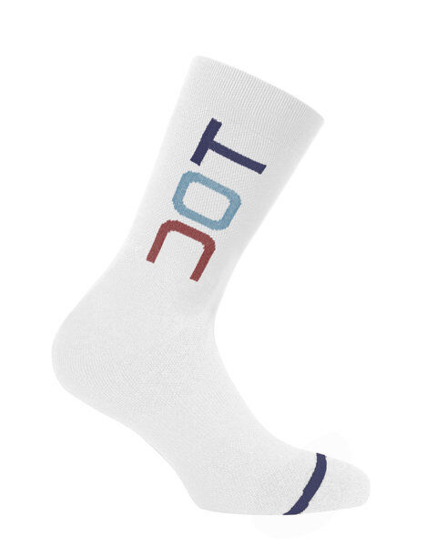 Dotout Duo - calzini ciclismo White/Blue/Red S/M