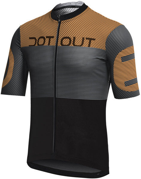 Dotout Hero - maglia ciclismo - uomo Black/Grey/Orange S