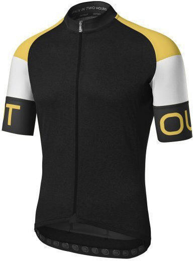 Dotout Pure - maglia ciclismo - Uomo Black-Yellow M