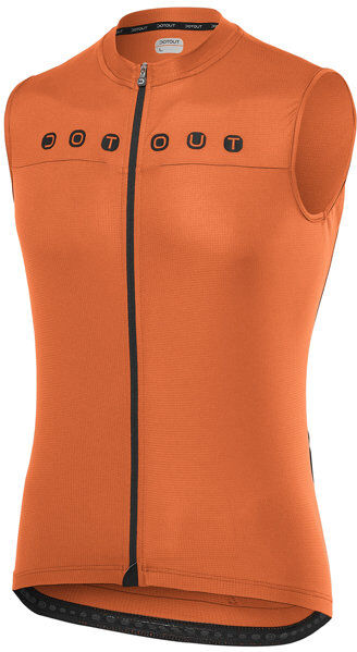 Dotout Signal - maglia ciclismo senza maniche - uomo Orange M