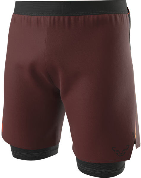 Dynafit Alpine Pro 2/1 M - pantaloni trail running - uomo Dark Red/Black 2XL