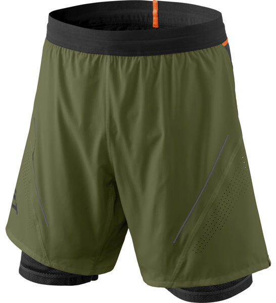 Dynafit Alpine Pro 2/1 - pantaloni trail running - uomo Dark Green/Black 46