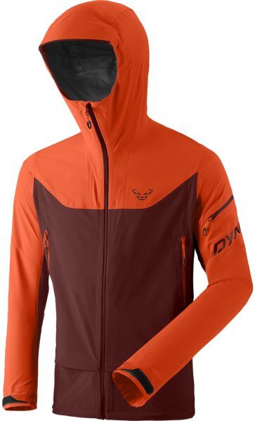 Dynafit Beast Hybrid - giacca ibrida - uomo Dark Red/Dark Orange 50